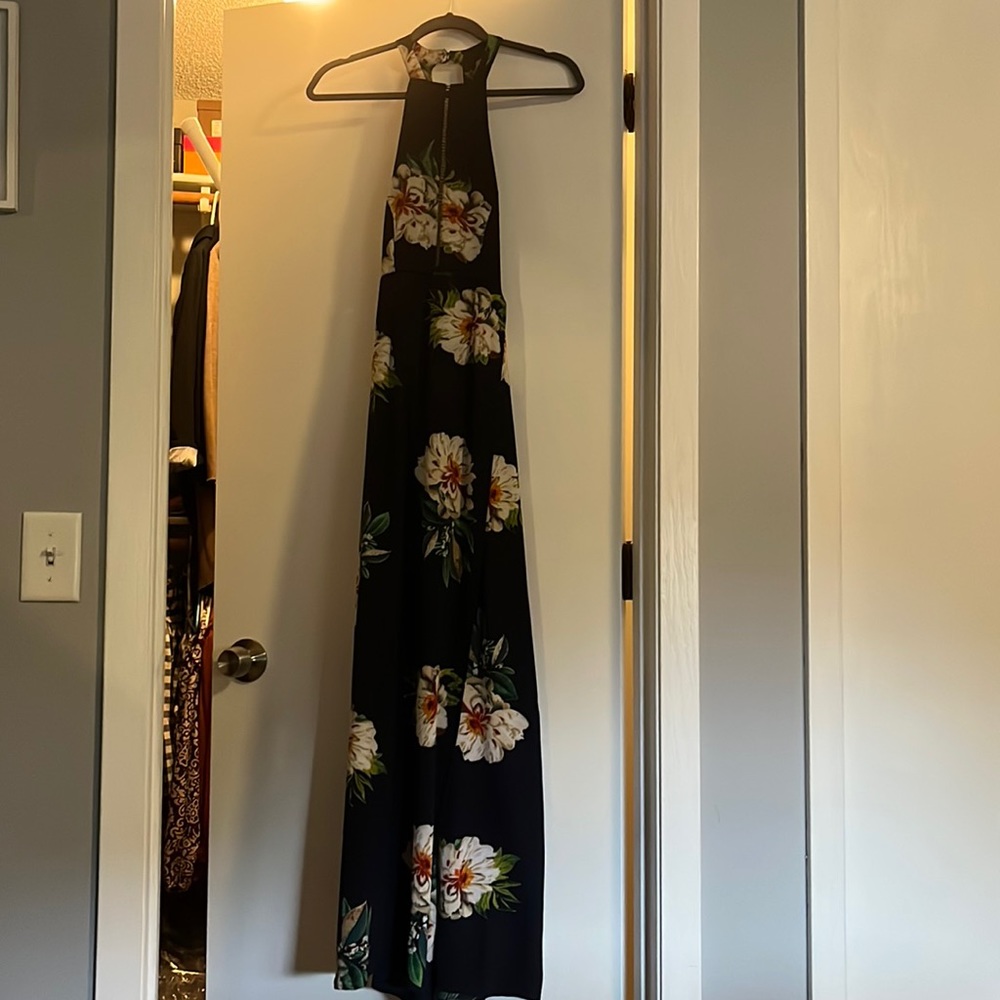 Floral maxi dress